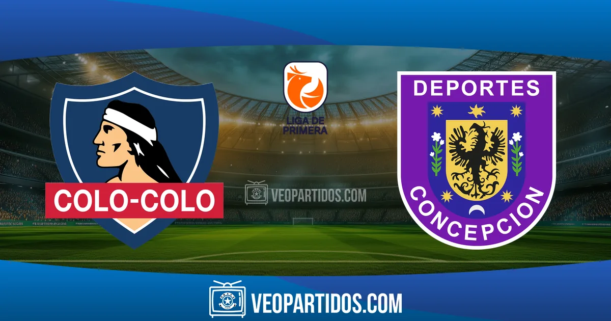 Resultado del partido: Empate 1-1 entre Colo-Colo y Deportes Concepción en el Monumental